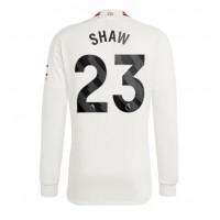 Manchester United Luke Shaw #23 Replica Third Shirt 2023-24 Long Sleeve